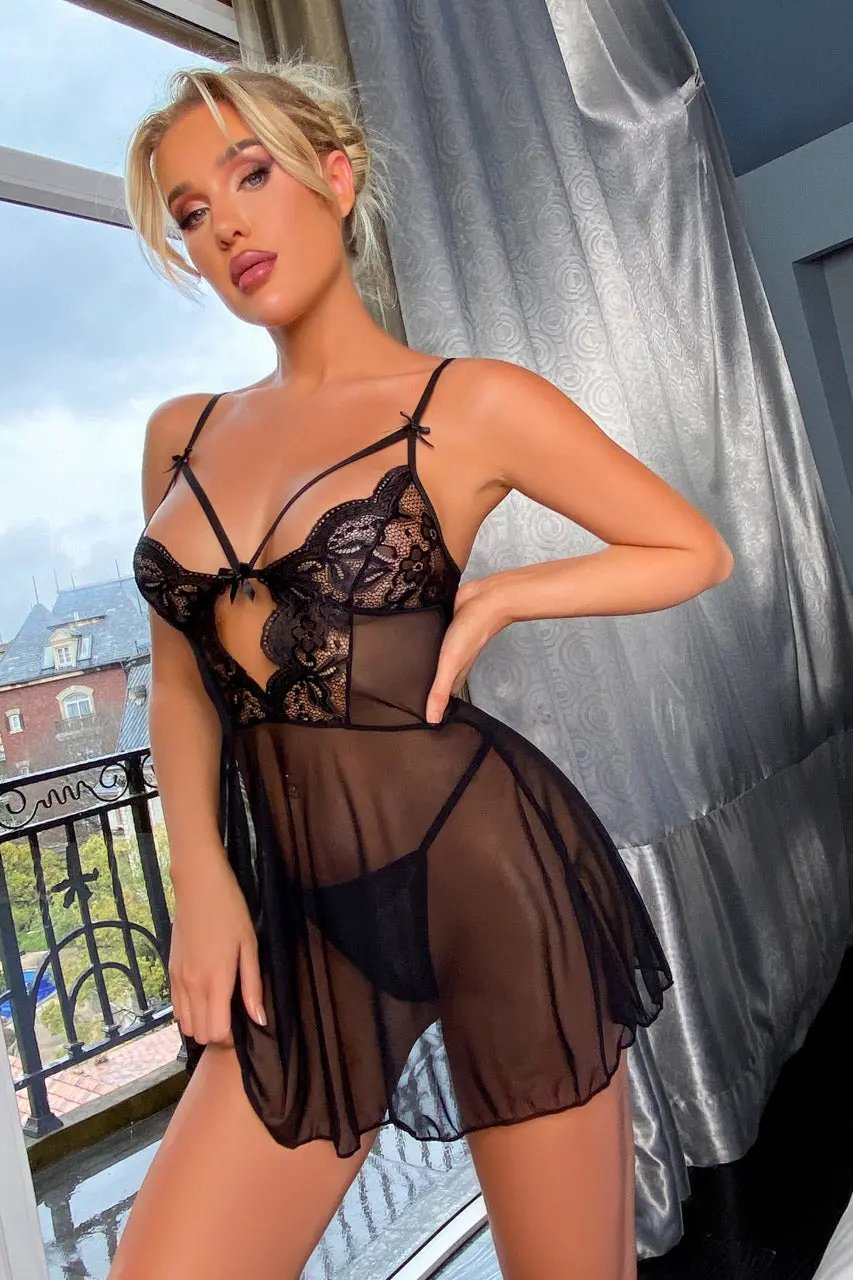 Moody Nights Babydoll 3wishes.com